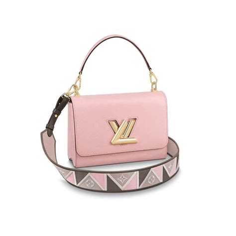 louis vuitton twist mm pink.